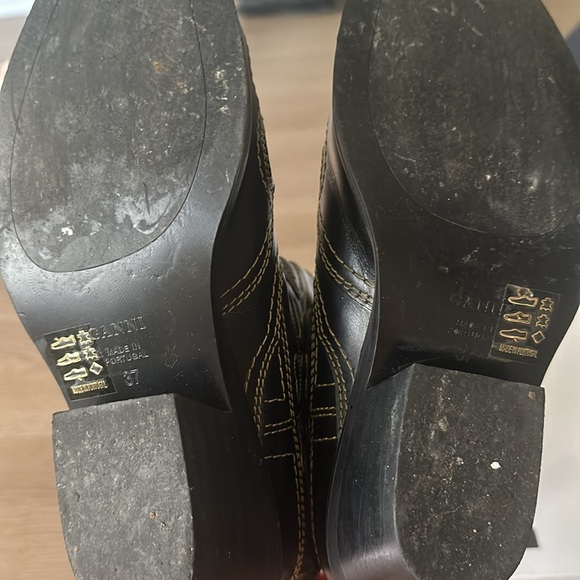 Black Ganni Western Boots - Picture 5 of 5